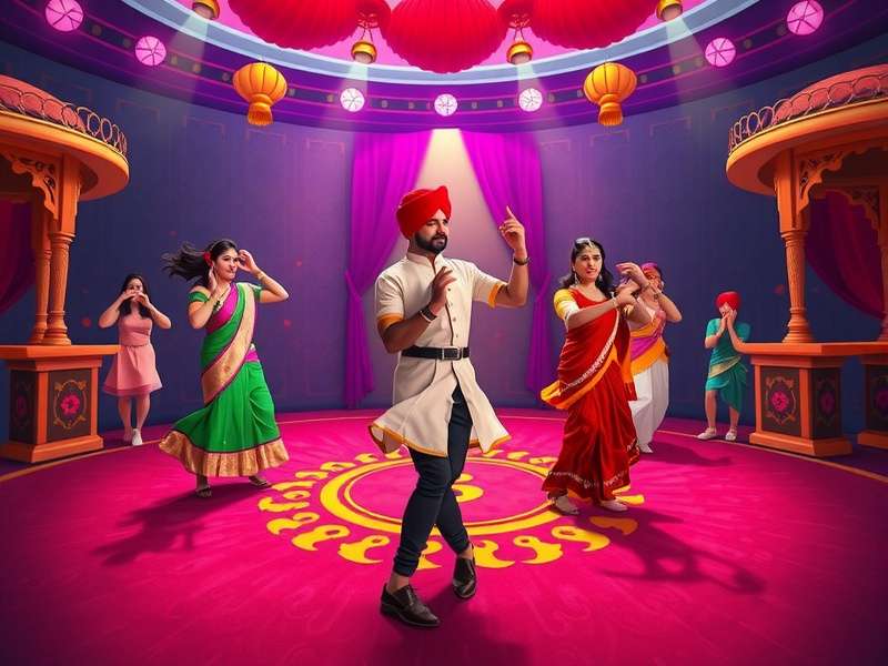 Celestial Dance Quest community event with players dancing together